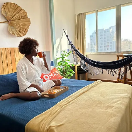 1Quarto Com Vista-Mar Em Copacabana | Brx 58/905-3